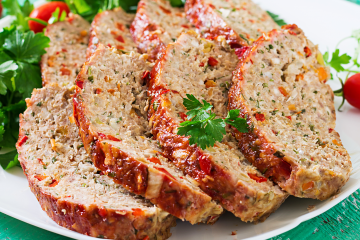 Easy Meatloaf with Sticky Glaze