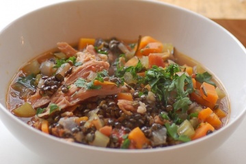 Lentil Soup & Smoked Ham Hock